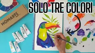 Teoria dei colori con le gouache: dipingo il cerchio cromatico. Con @Giuliawatercolour