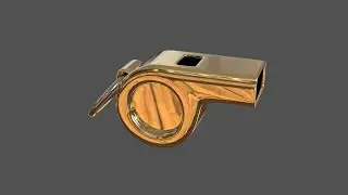 how to model whistle in 3d maya for beginners