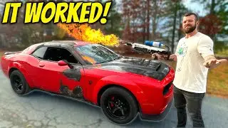 My Dodge Demon Is On Fire Again..