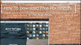 HOW TO DOWNLOAD FREE PBR MATERIAL AND USE IT IN REVIT & RENDER IT IN ENSCAPE