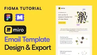 Figma Tutorial: Design, Export, and Test a Real Email Template by Miro