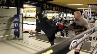 Melvin Manhoef Training 2013
