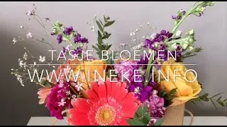 Tasje bloemen