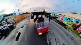 Tybee Island Golf cart ride