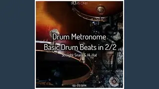 150 Bpm Basic Funk 2/2 Drum Beat