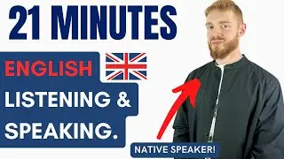 British English Listening & Speaking Practice With a Short Story! (British Accent Training)