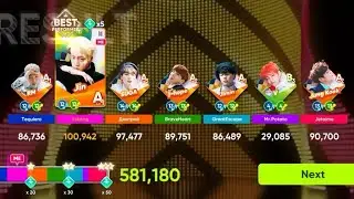 [Rhythm Hive] BTS - FIRE (Hard 4x speed) Live Stage