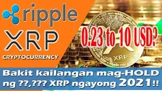 ANO BA ANG RIPPLE XRP Cryptocurrency:: Bakit kailangan mag-HOLD ng ??,??? XRP ngayong 2021 [TAGALOG]