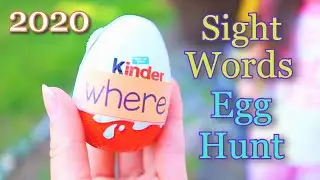 Sight Words Egg Hunt 2020 / Learn with SOFIA