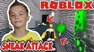 SNEAK ATTACK on DAD! in ROBLOX MURDER MYSTERY 2 | DADDY HAVING A BAD DAY