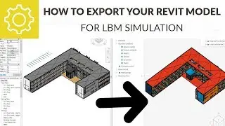How to Export Your Revit Model into SimScale for LBM Simulation Tutorial