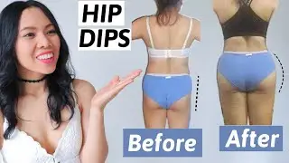 Before & after Hana Milly's booty and hips workout results