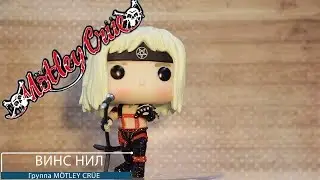 Обзор фигурки Винс Нил из группы Mötley Crüe. Funko POP Vincent Neil preview