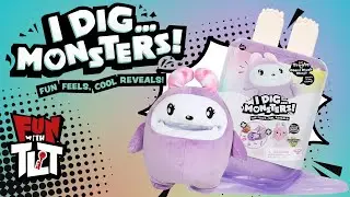I Dig Monsters Toy Unboxing! Peel & Reveal and Color Changes by The Little Things