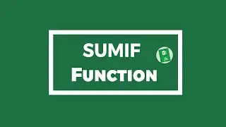 SUMIF Function In Excel