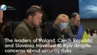 President Volodymyr Zelensky met with the Prime Ministers of Poland, Slovenia and the Czech Republic