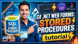 Part1: Stored Procedures + DB Design (C# ASP.NET WEB FORM APPLICATION)