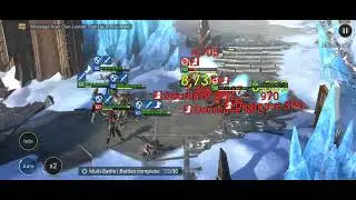 My Raid: Shadow Legends - Forge Leveling And Multi-Battle! Part#2!