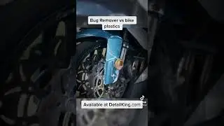 Are bugs stuck on your motorcycle?