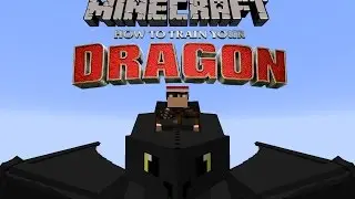 Minecraft How to train your Dragon Mod Showcase | Crazy Dragons!