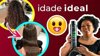 CRIANÇA PODE FAZER PROGRESSIVA? [IDADE IDEAL PARA COMEÇAR A ALISAR O CABELO]