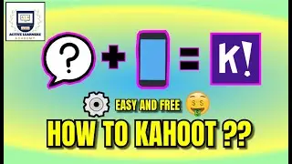 How to use Kahoot ? | ** FREE & EASY **  | Active Learnerz Academy