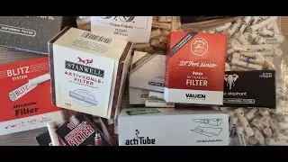 Der große 9mm Pfeifen - Filtertest (Aktivkohle, Meerschaum - Aktivkohle Mix, Kokusnussschale)...