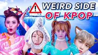 Weird, Quirky and Absolutely Bizarre Kpop MVs/Songs | An Iceberg (proceed with caution lol ⚠️)