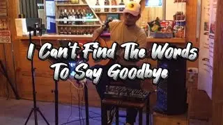 I Can't Find The Words To Say Goodbye - JMD Acoustic Live ( David Gates/Bread cover ) PAGOD VERSION