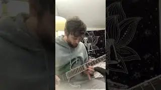 Improvising solo over original beat #producer #guitarsolo #improv