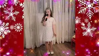 Виюша 6 лет - Стих 🌸" СНЕЖИНКА "🌸  ❤️ ❤️ ❤️