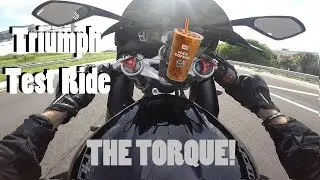 2013 Triumph Daytona 675 Test Ride