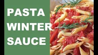 WINTER SAUCE | Pasta with Pancetta and Dried Rosemary