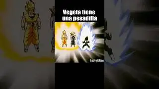 Vegeta tiene una pesadilla #DragonBallZ