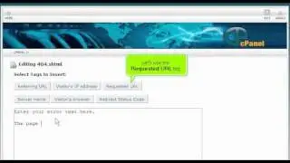 Creating Custom Error Pages In cPanel | Website Hosting Tutorial