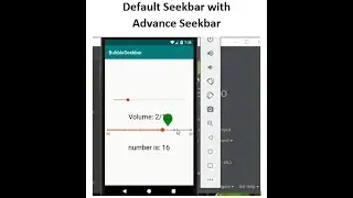 Default SeekBar With Advance Seekbar || *Android Advance Tutorial*