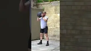 Full Body SLAM BALL WORKOUT for Combat Sports Conditioning!