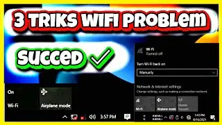 3 Cara Mengatasi Wifi Laptop PC Error Tidak Berfungsi Windows 10/11