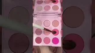 Colourpop Cloud Spun Palette Eyeshadow Tutorial 💕 #colourpop #eyeshadowtutorial #tutorials