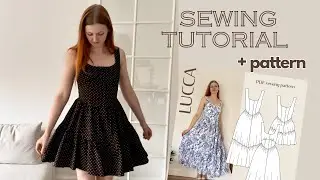 How to Sew a vintage inspired dress // Sewing pattern with multiple options