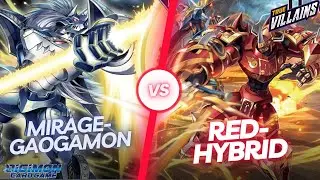 Locals Finals MirageGaogamon vs Red Hybrid - BT-15 Matchplay Commentary | Digimon Card Game
