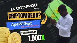 Como Comprar ApeWifHat. Memecoin Da Rede SOLANA.