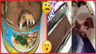 Horrifying Things Found In Food And Drinks