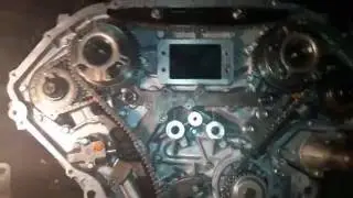 How to fix nissan 370z ingine timing issue  and timing chain marks