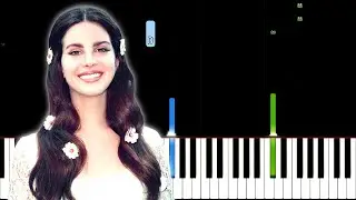 Say Yes To Heaven - Piano Tutorial - Lana Del Rey
