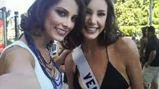 Miss Venezuela together photo PERSONAL