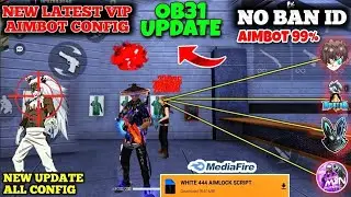 Free Fire No Drag Auto Headshot Config File🎯| After Ob31 Update Free fire Headshot🎯 Config file