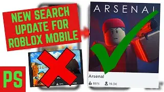 New Search Update For Roblox Mobile! Fake Roblox Games Gone On Mobile?