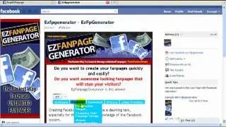 EzFanpageGenerator V2 - Adding Inserts To Your Fanpages