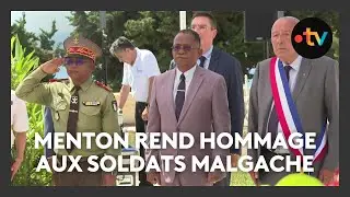 Menton rend hommage aux tirailleurs morts pendant la Grande Guerre